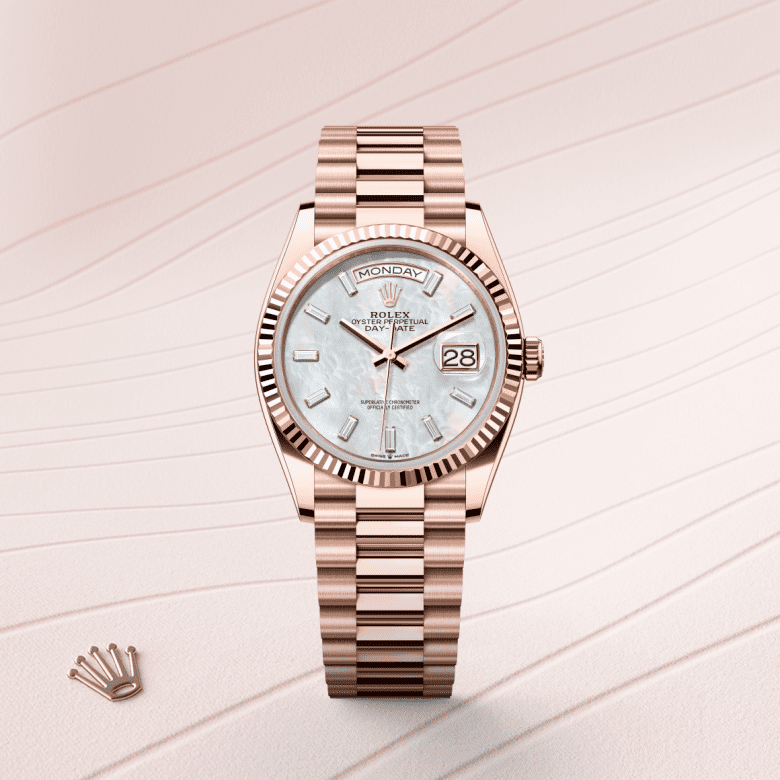 Rolex Day-Date 36 128235 Herrenuhr / Damenuhr Bild 2