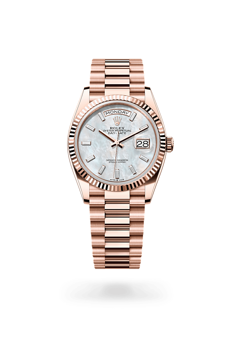 Rolex Day-Date 36 M128235-0078 Herrenuhr / Damenuhr - Oyster, 36 mm, Everose-Gold