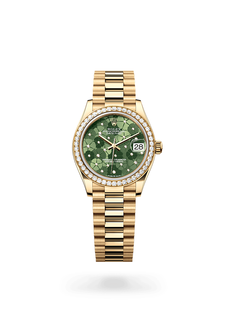 Rolex Datejust 31 M278288RBR-0038 Herrenuhr / Damenuhr - Oyster, 31 mm, Gelbgold mit Diamanten 