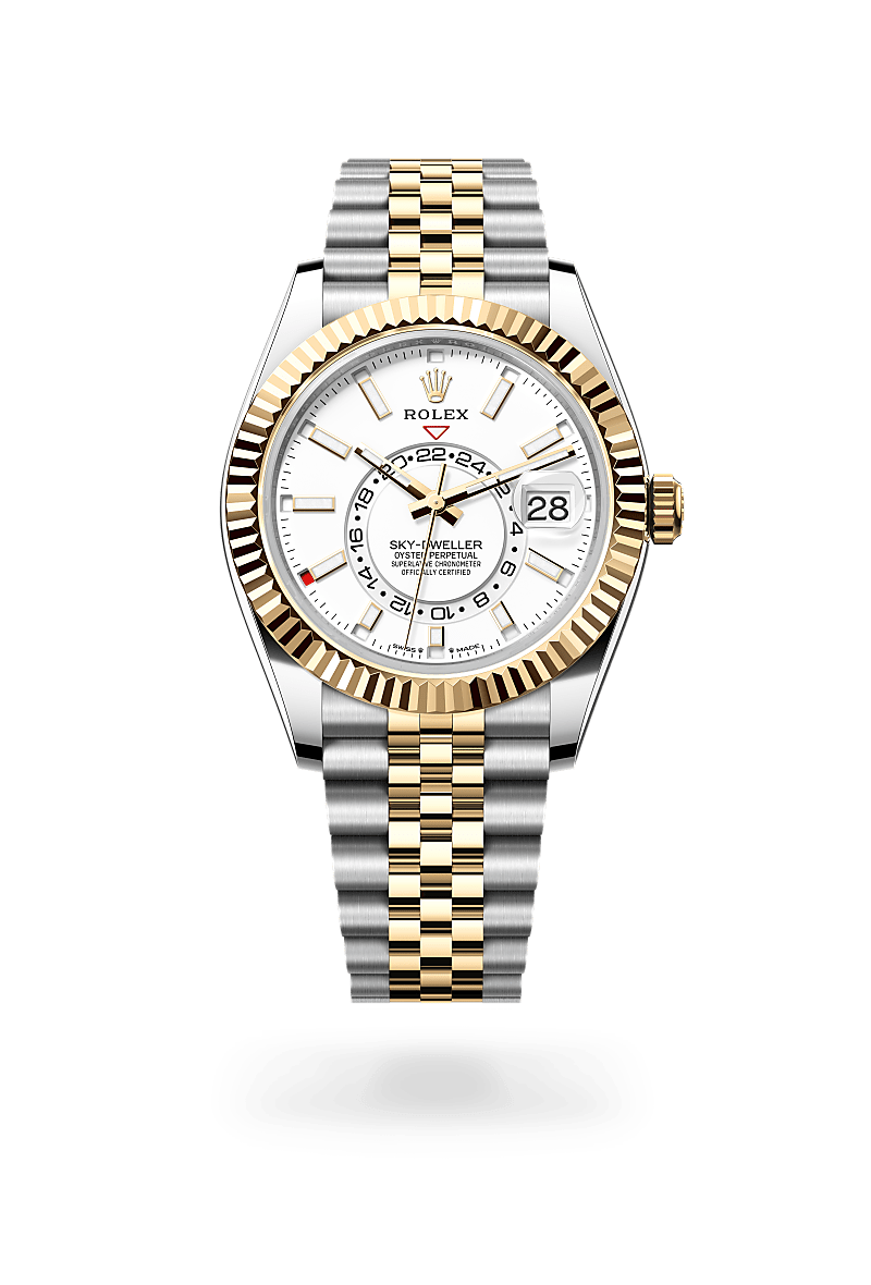Rolex Sky-Dweller M336933-0006 Herrenuhr - Oyster, 42 mm, Edelstahl Oystersteel und Gelbgold
